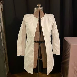 Calvin Klein women’s fake leather dress jacket size 4